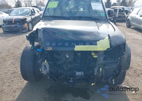 2023 Land Rover Defender 110 Carpathian Edition/110 V8 from USA, damaged, VIN SALEWEEE4P2124382